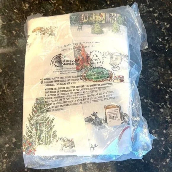 Pottery Barn National Lampoon's Christmas Vacation Sheet Set Full NWT - Picture 6 of 7